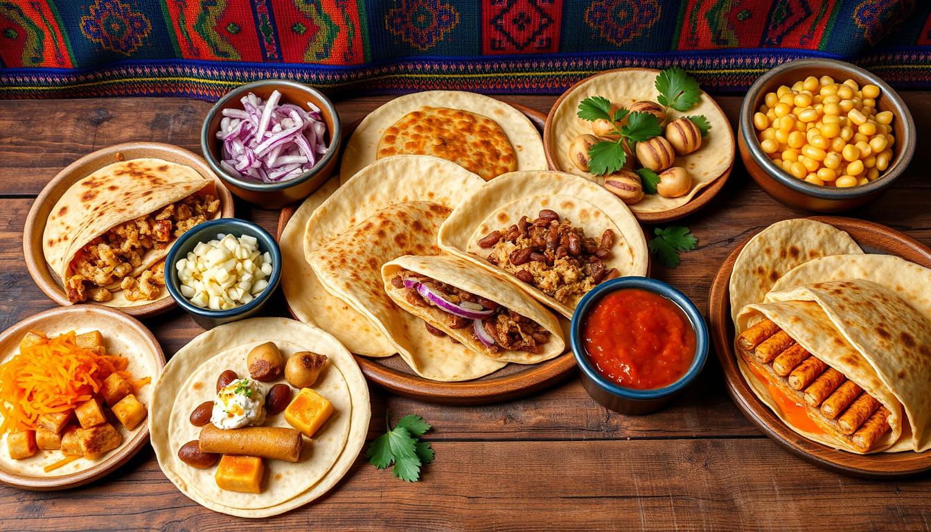 Bring El Salvador to your table with this traditional pupusas recipe. These iconic stuffed corn cakes are filled with rich beans, melty cheese, or seasoned pork, then grilled to golden perfection. A must-try for lovers of bold, comforting, and cultural food experiences.