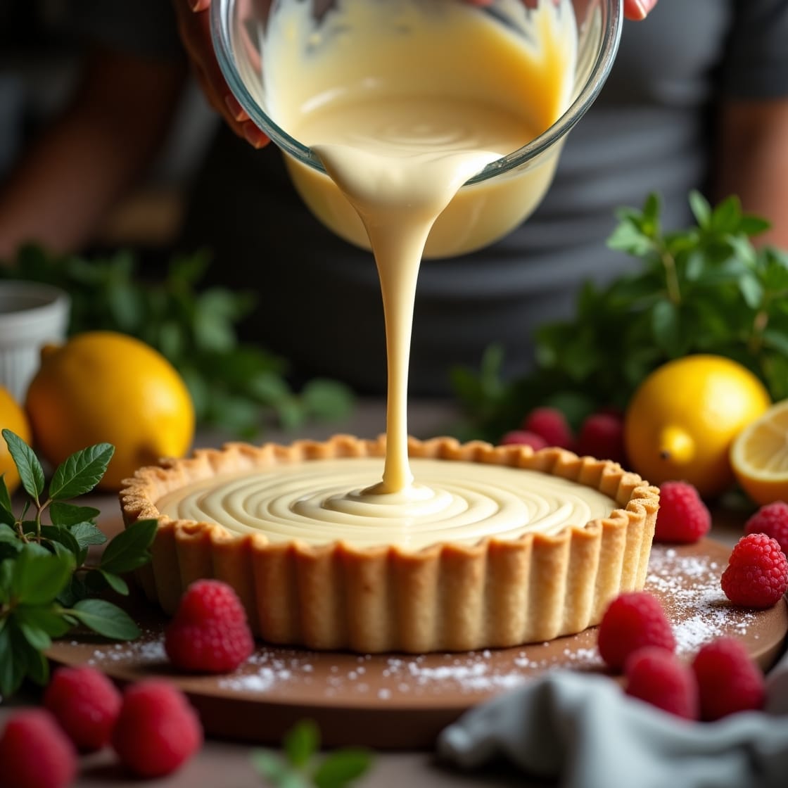 Vegan desserts served on elegant plate