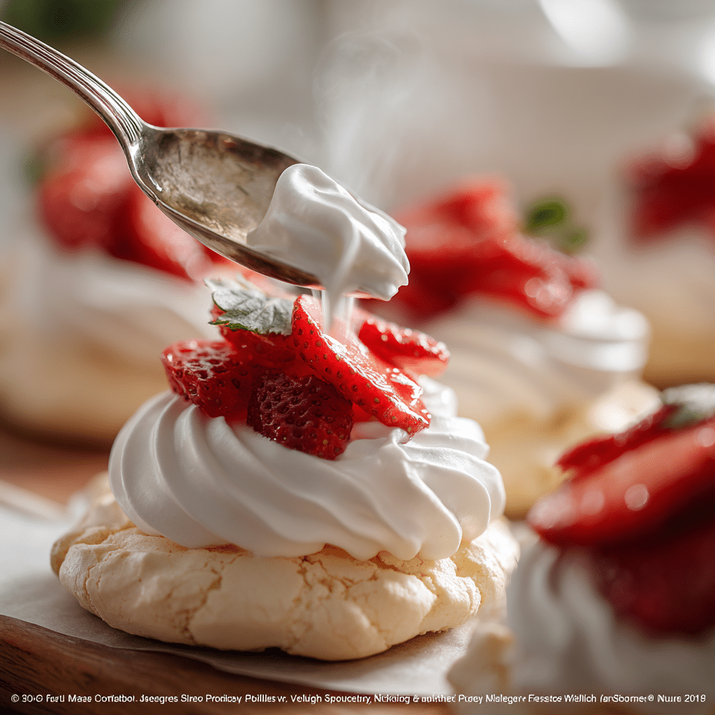 whipped-cream-pavlova-cookies.jpg whipped cream on pavlova cookies
