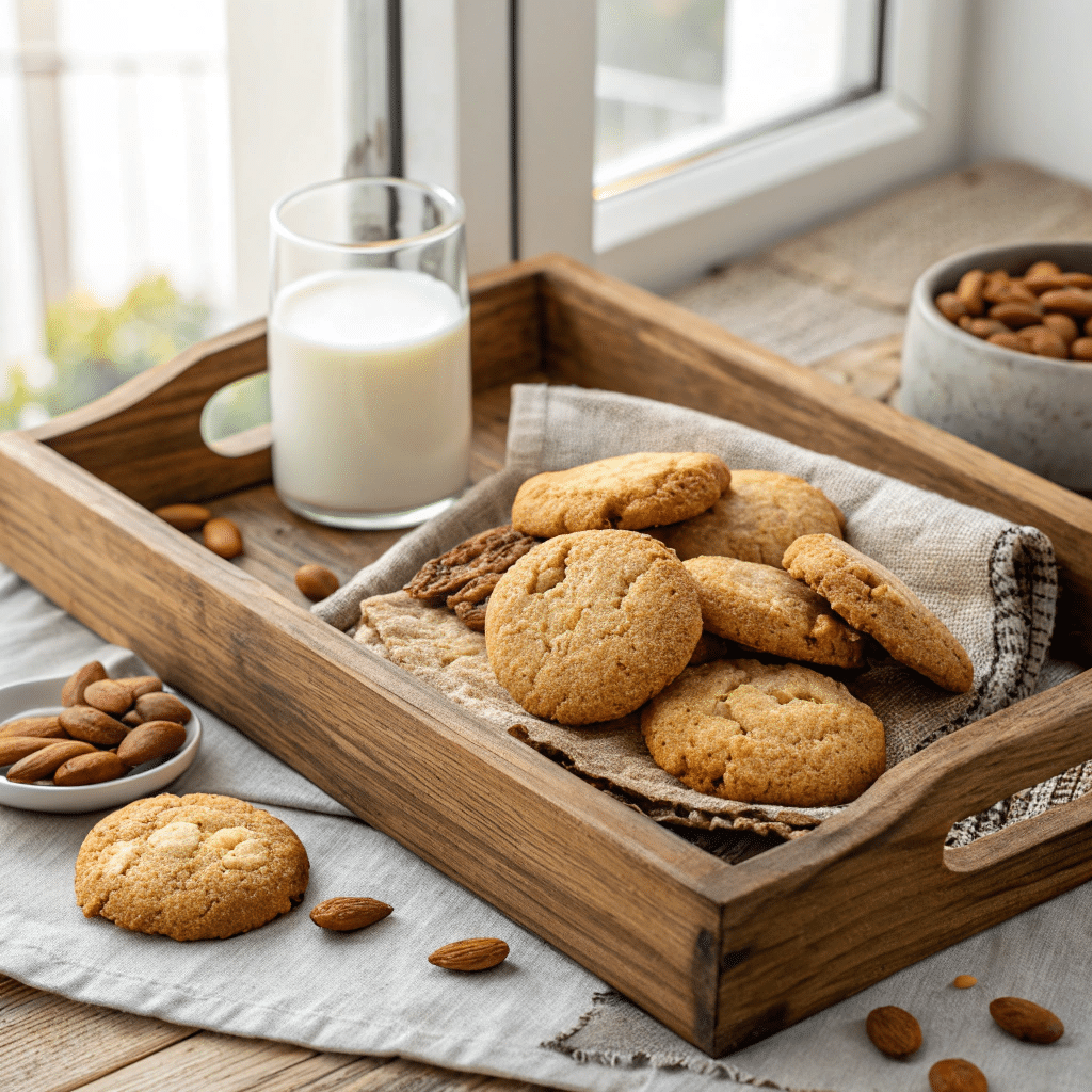 almond-flour-cookies-tray almond flour cookies on tray