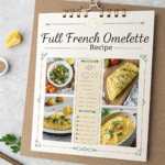 how to make a fluffy french omelette like a chef perfectly 3 French omelette recipe card