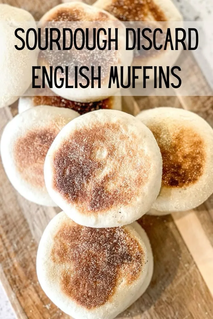 Sourdough English Muffins