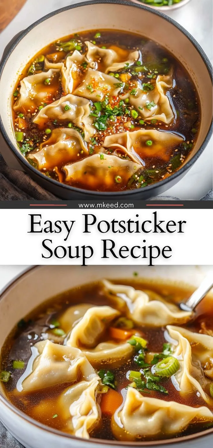 Potsticker Soup: A Comforting Delight