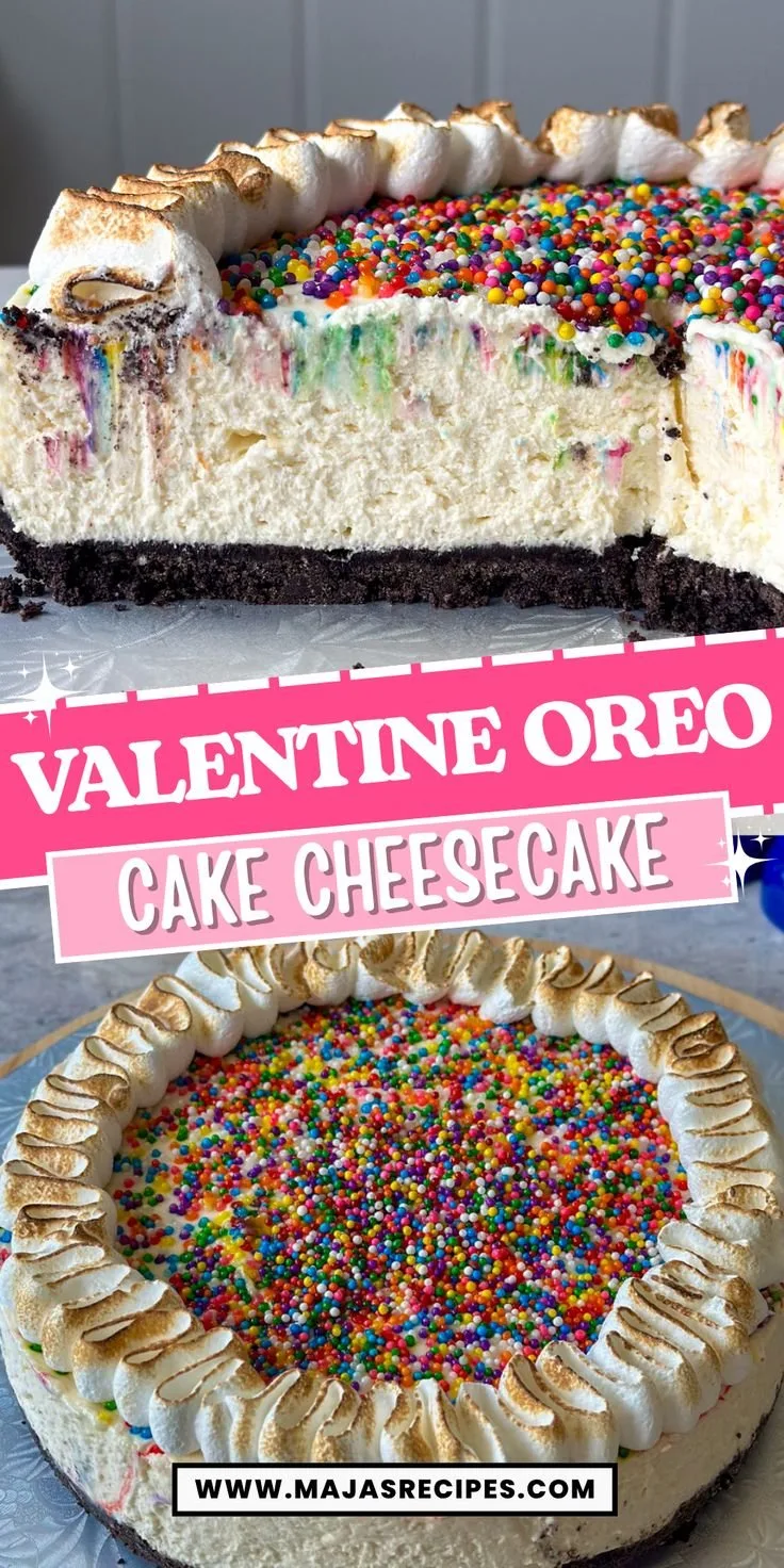 Easy Oreo Cake Cheesecake Recipe (The Best One)