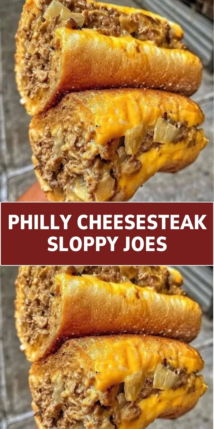 Philly Cheesesteak Sloppy Joes