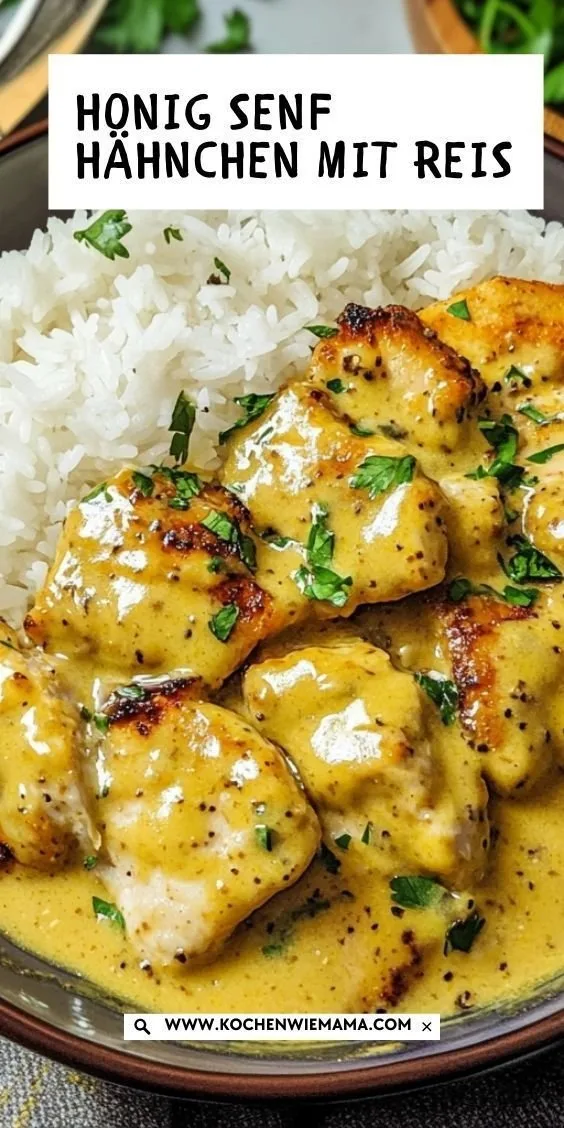 Honey Mustard Chicken with Rice