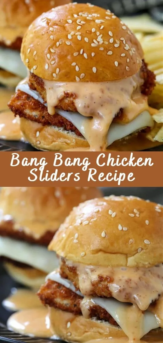 Bang Bang Chicken Sliders Recipe 2 Bang Bang Chicken Sliders Recipe