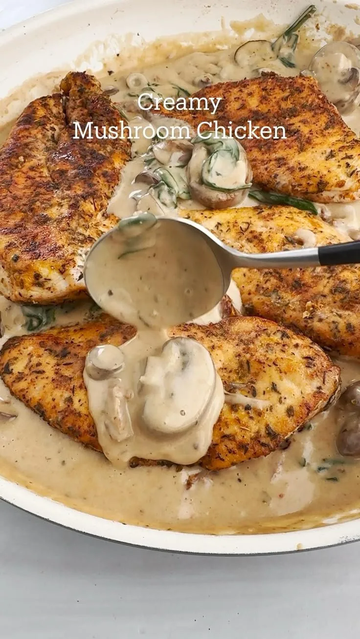 Creamy Mushroom Chicken