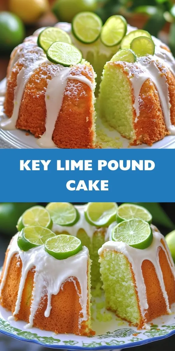 Key Lime Pound Cake