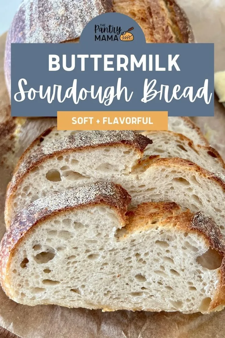 Buttermilk Sourdough Bread Recipe