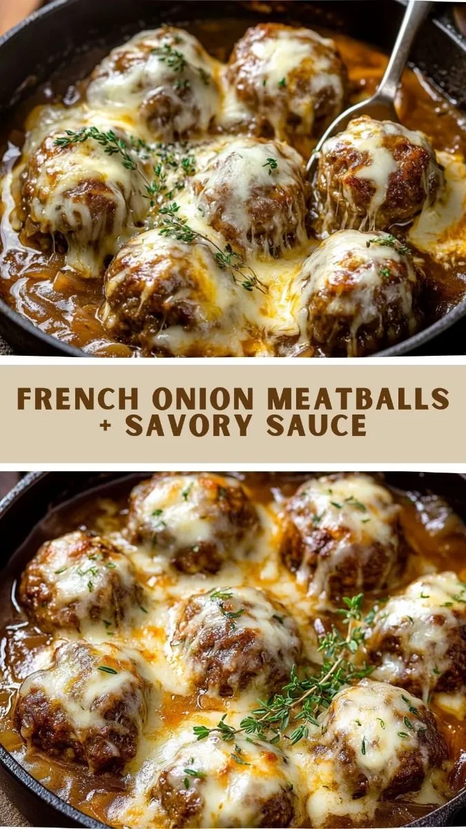 Cheesy French Onion Meatballs: The Ultimate Comfort Food Recipe