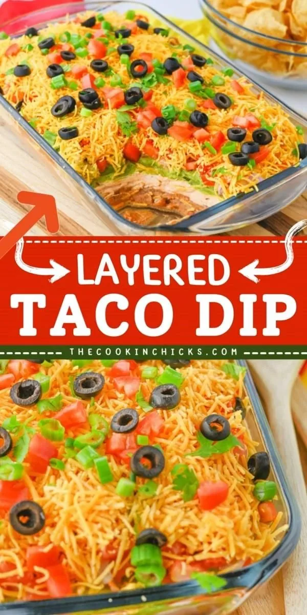 Easy Layered Taco Dip