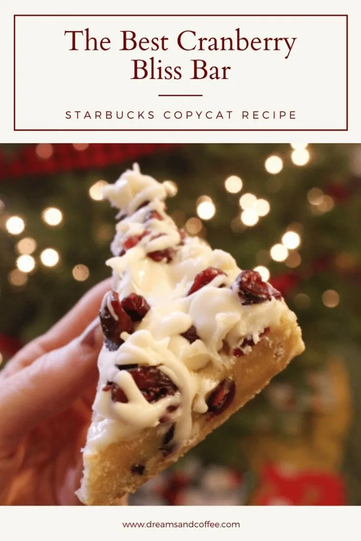 The Best Cranberry Bliss Bars | Starbucks Copycat Recipe
