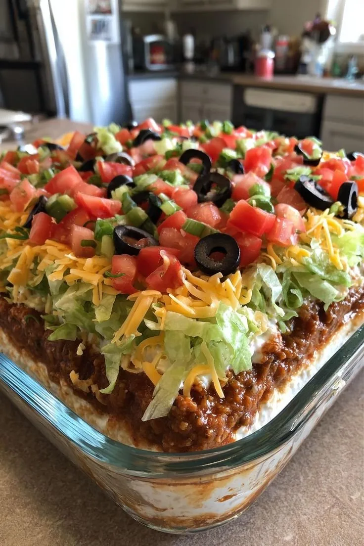 Seven-Layer Taco Dip