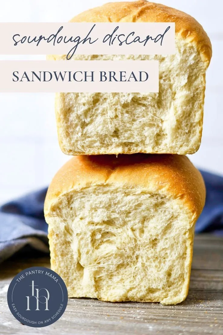 Sourdough Discard Sandwich Loaf Recipe