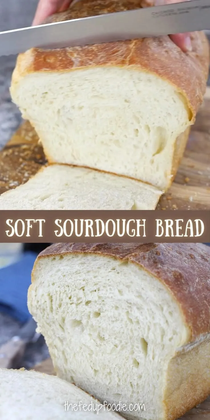Soft Sourdough Bread