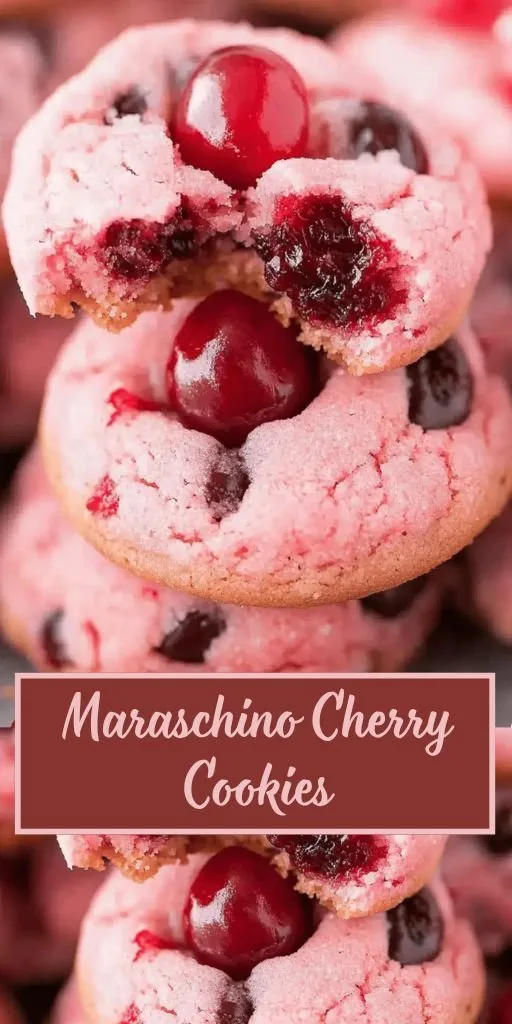 Irresistible Maraschino Cherry Cookies You’ll Crave Daily