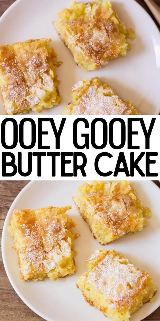 Ooey Gooey Butter Cake