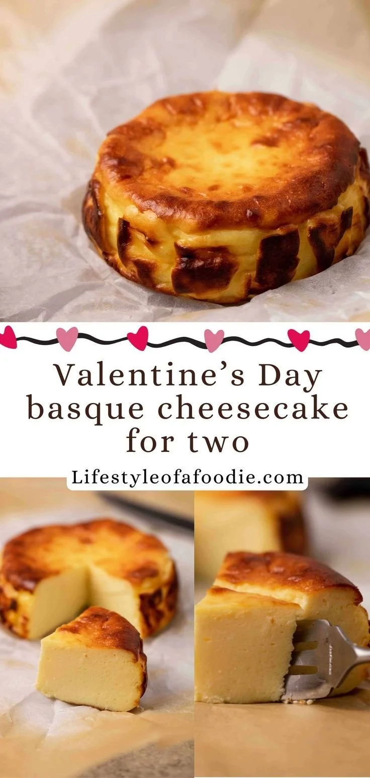 4-inch Mini Burnt Basque Cheesecake for One/Two 2 4-inch Mini Burnt Basque Cheesecake for One/Two