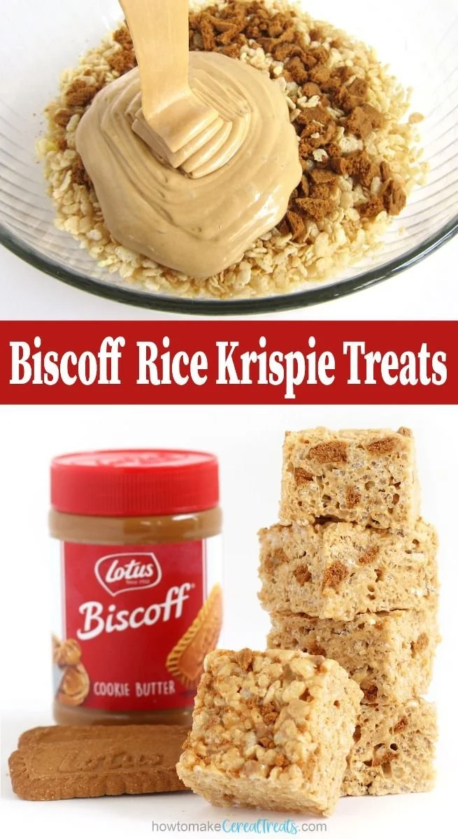 Biscoff Rice Krispie Treats