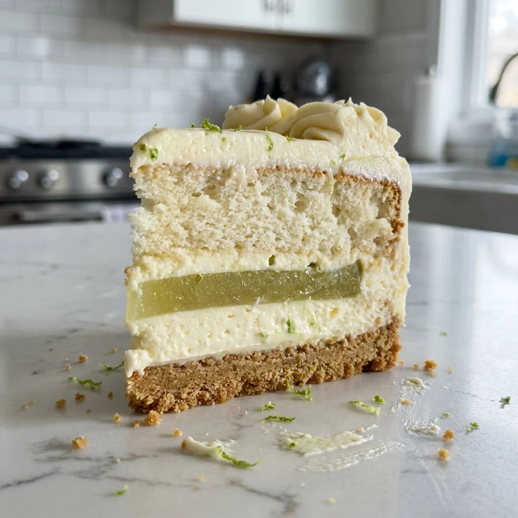 Key Lime Cake with Cream Cheese Icing 2 Key Lime Cake with Cream Cheese Icing