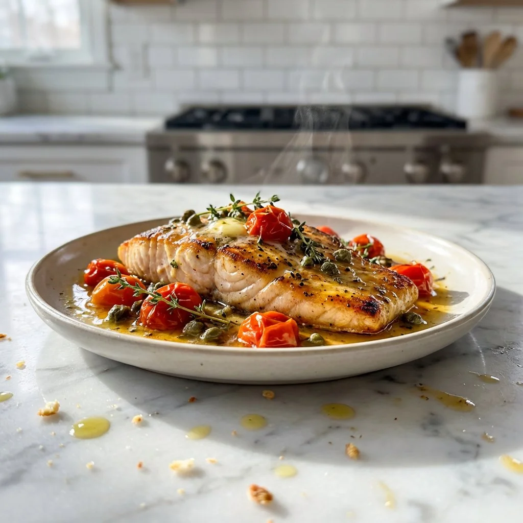 Mediterranean Baked Fish 2 Mediterranean Baked Fish
