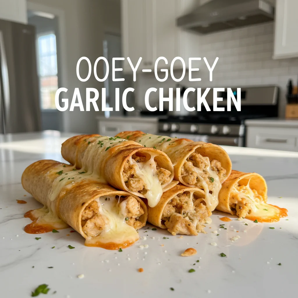 Ooey-Gooey Cheesy Garlic Chicken Wraps for Ultimate Comfort 2 Ooey-Gooey Cheesy Garlic Chicken Wraps for Ultimate Comfort