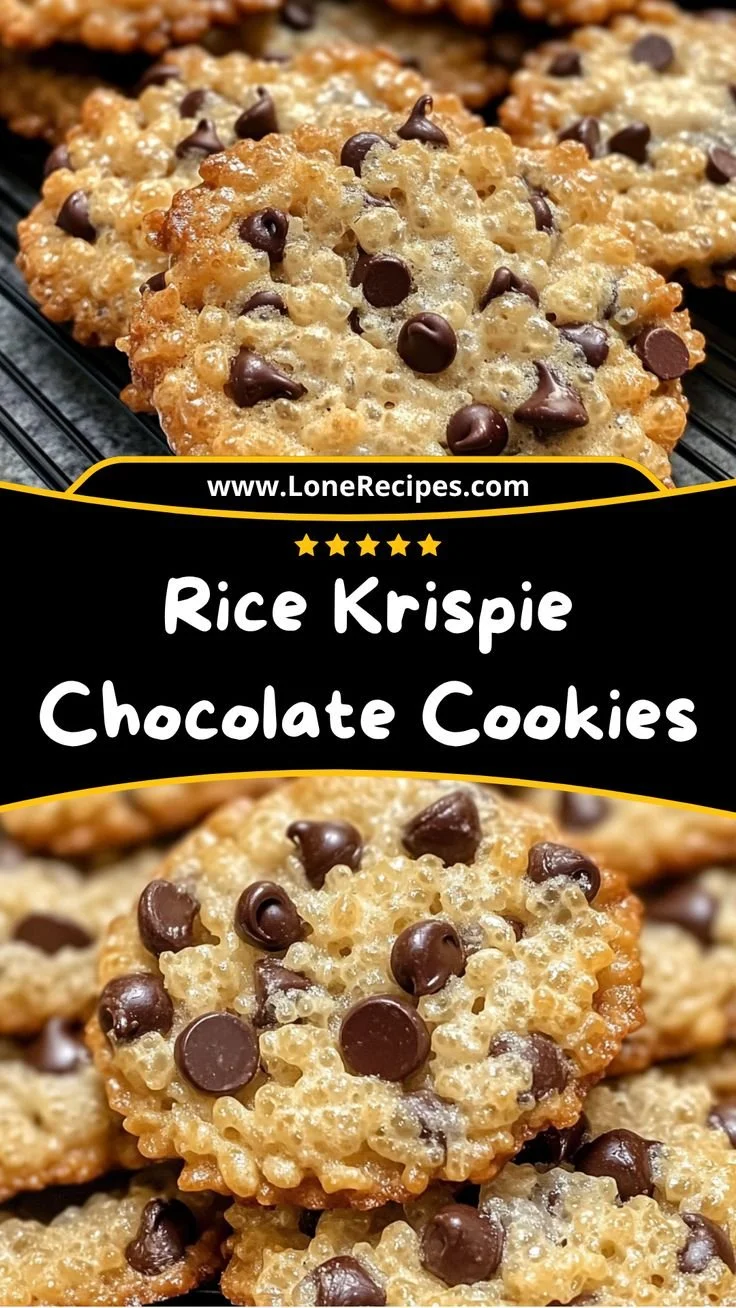 Rice Krispie Chocolate Cookies
