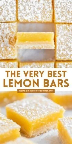 Super Easy Lemon Bars