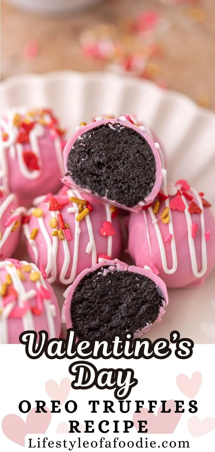 Valentine's Day Oreo Truffles