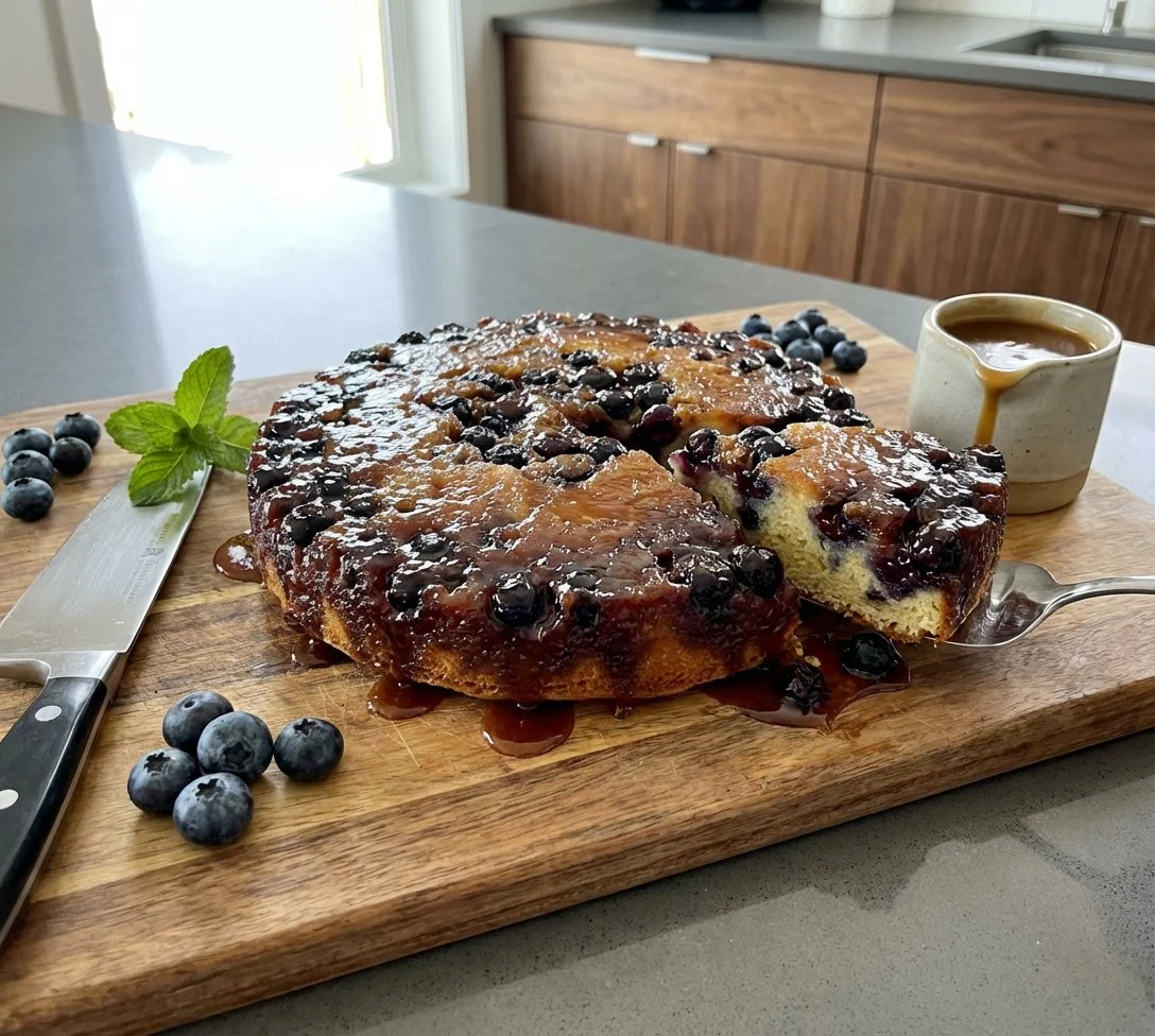 Best 4 Blueberry Dessert Recipes to Satisfy Your Sweet Tooth 5 Caramelized Blueberry Upside Down Cake