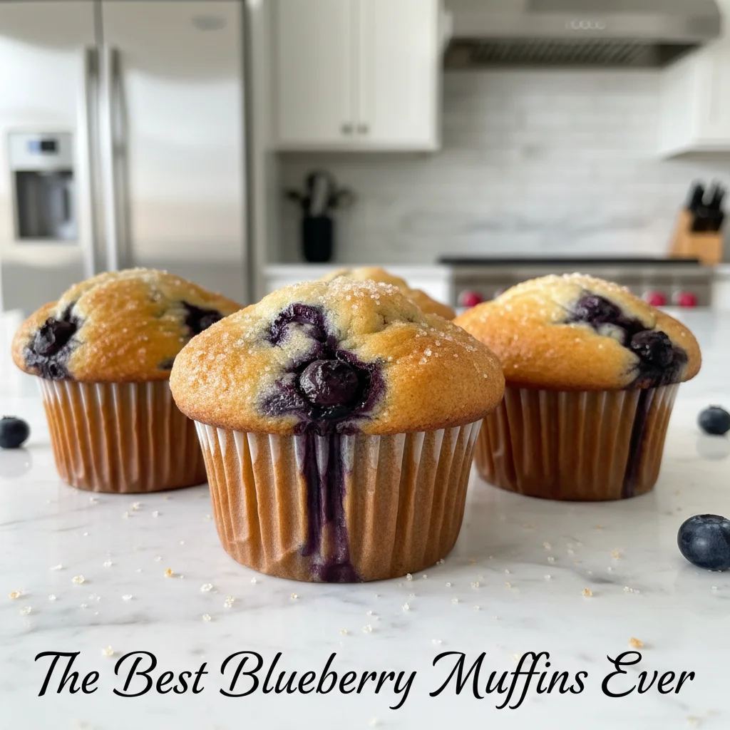 Best 4 Blueberry Muffin Recipes for Bakery-Style Deliciousness 2 The Best Blueberry Muffins Ever