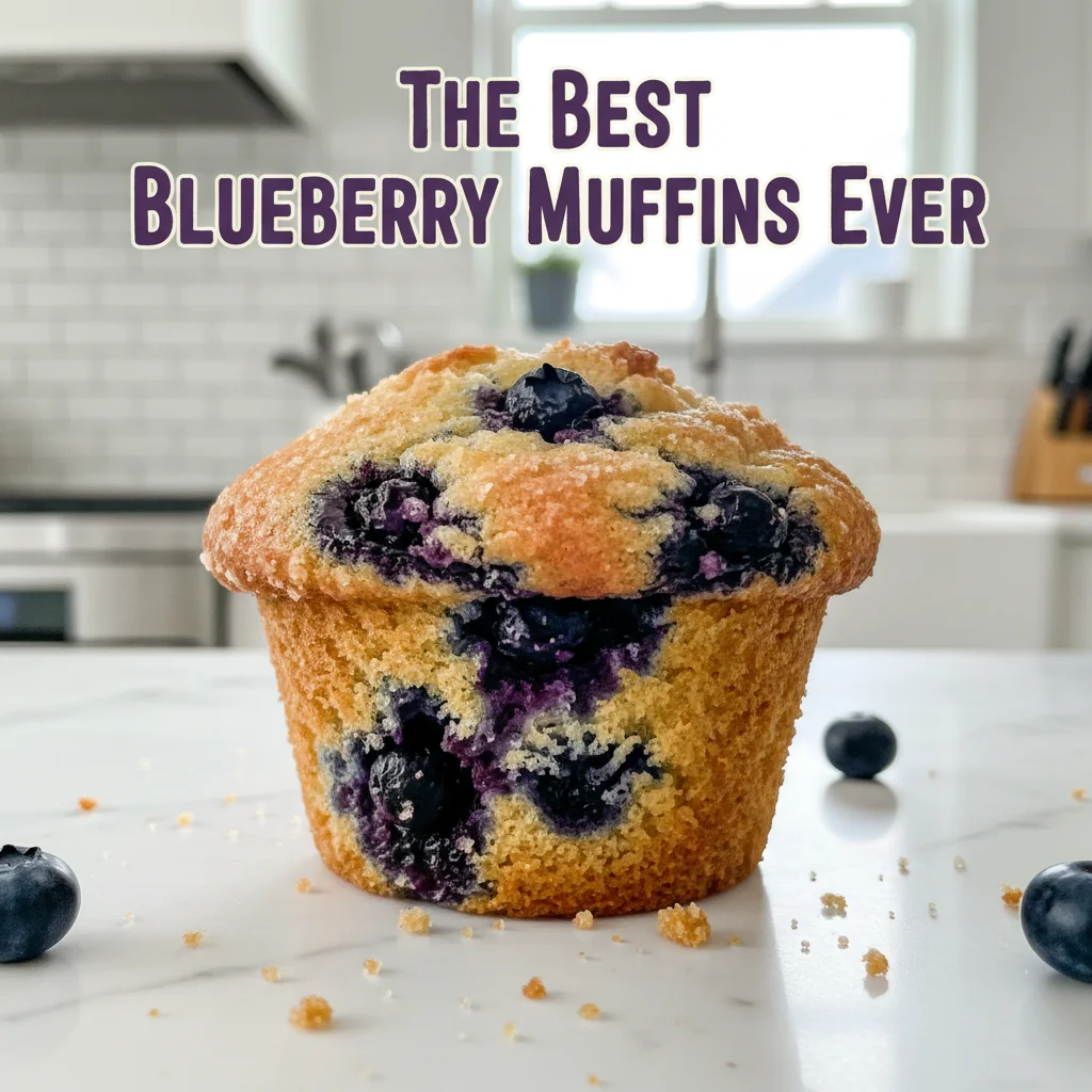 Best 6 Blueberry Muffin Recipes for a Delicious Morning Treat 5 The Best Blueberry Muffins Ever