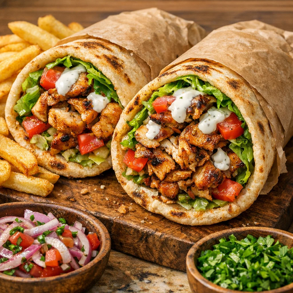 Chicken Shawarma Wrap