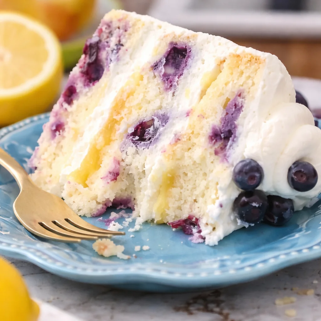 Lemon Blueberry Cake