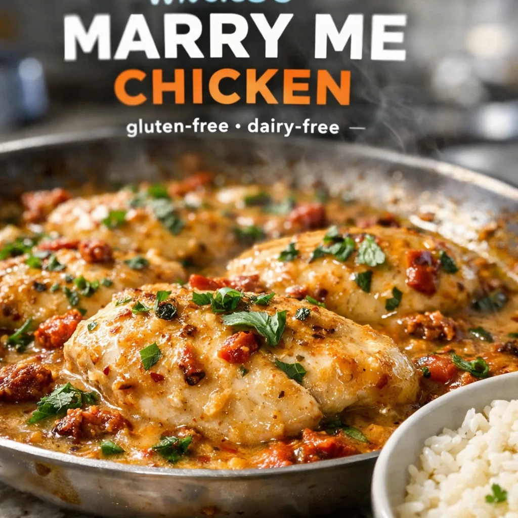 Whole30 Marry Me Chicken