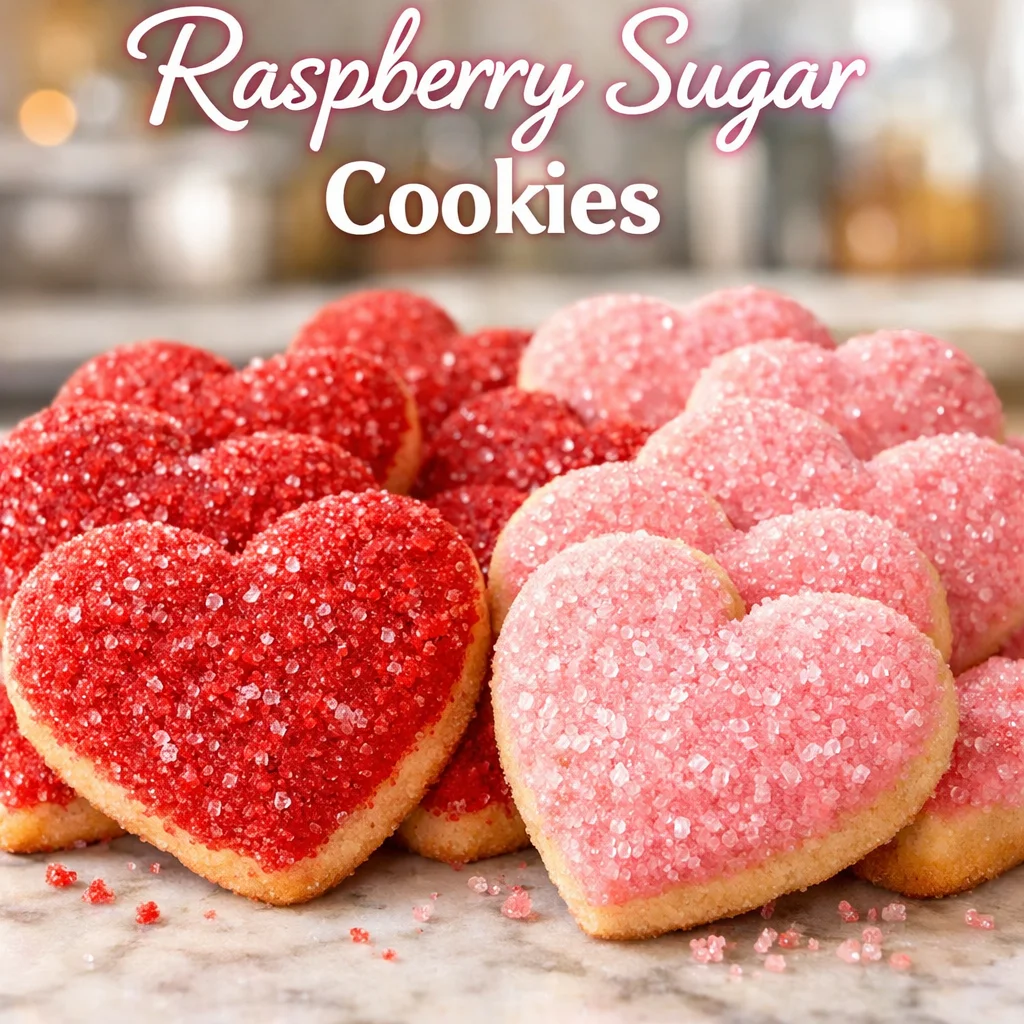 Raspberry Sugar Cookies (Real Flavor)