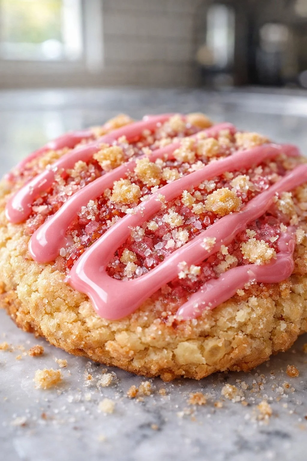 Strawberry Crunch Cookies
