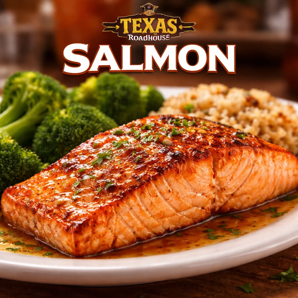 Texas Roadhouse Salmon with Sweet Smoky Glaze Thrill
