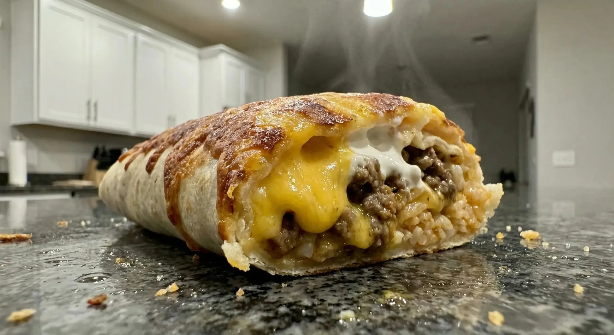 Grilled Cheese Burritos