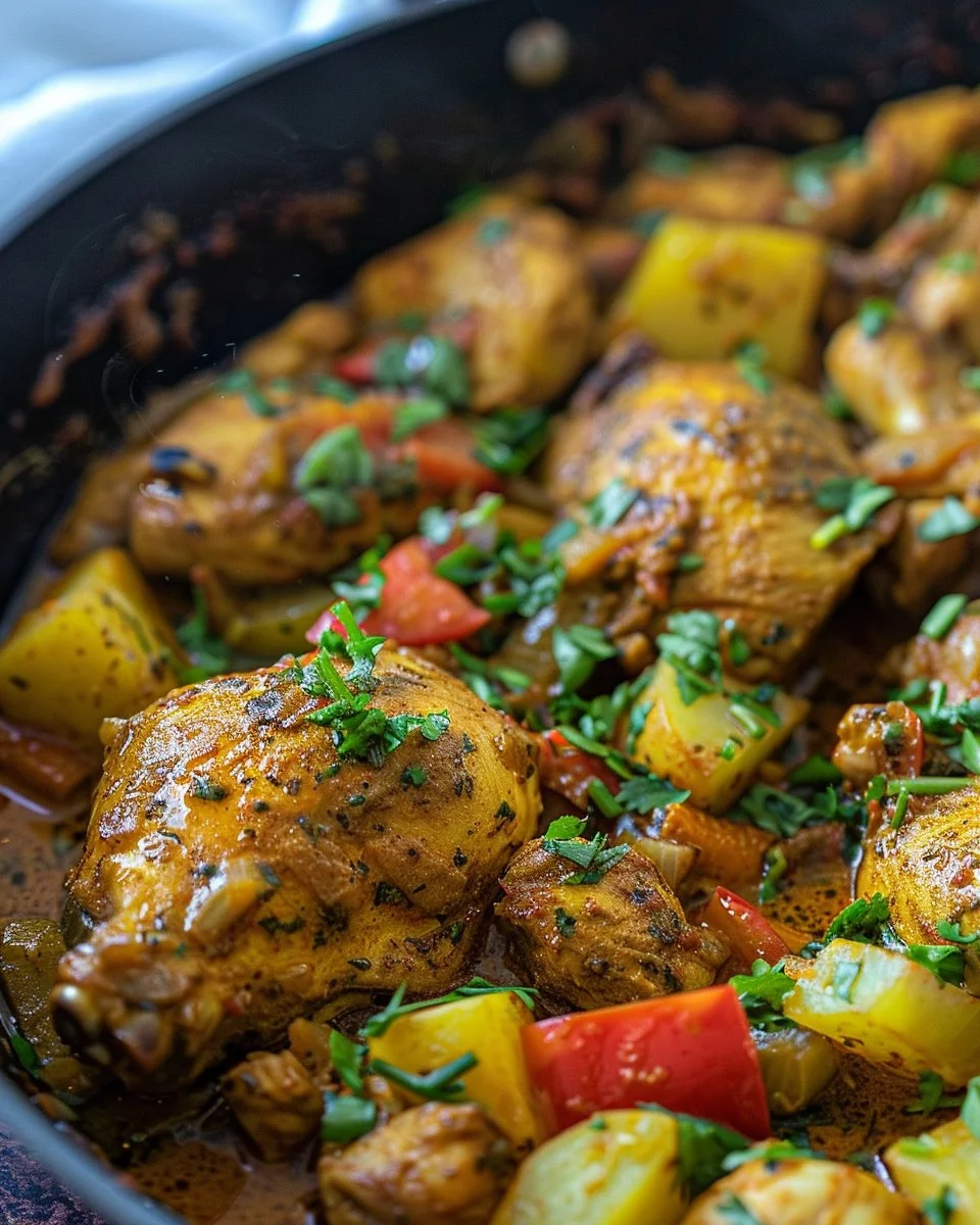 Authentic Jamaican Curry Chicken 2 Authentic Jamaican Curry Chicken