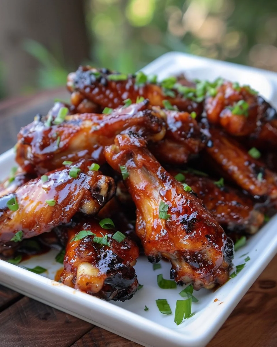 BBQ Chicken Wings 2 BBQ Chicken Wings