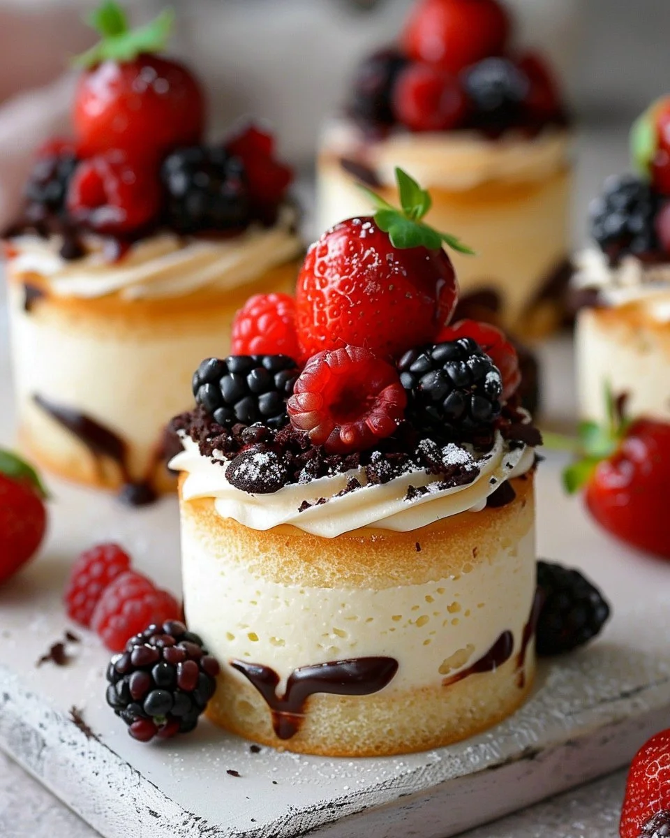 Heavenly Mini Soft Cakes 2 Heavenly Mini Soft Cakes