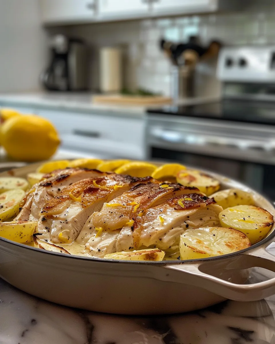 Greek Lemon Chicken and Potatoes: A Zesty Medley 2 image 1776001692324