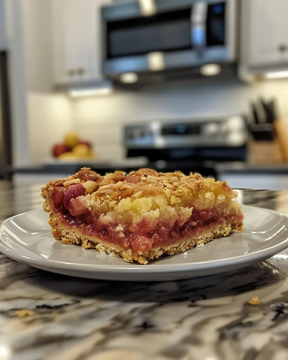 Homemade Lemon Rhubarb Bars 3 Homemade Lemon Rhubarb Bars