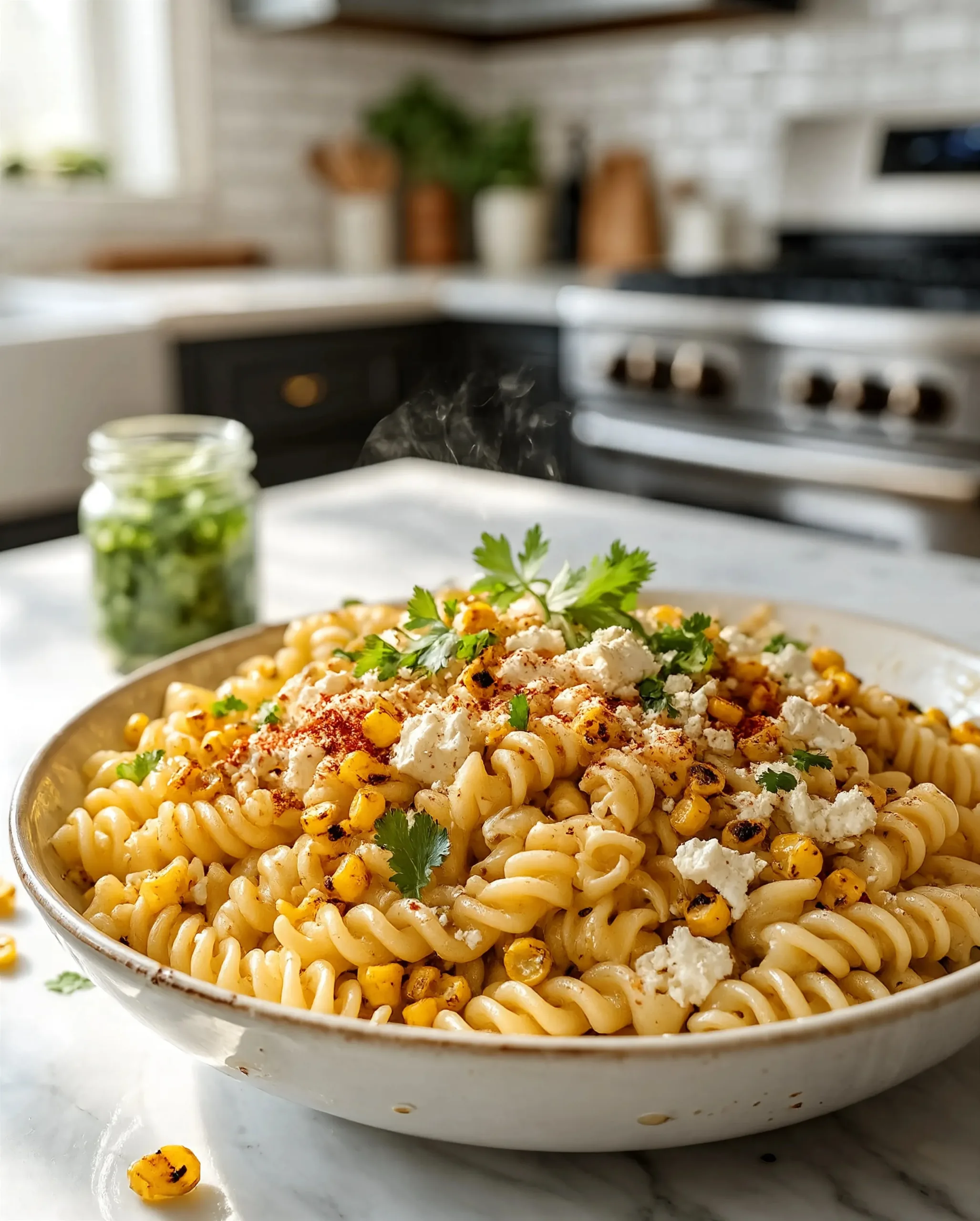 Perfect Mexican Street Corn Pasta Salad - Homefoodkitchen 2 Perfect Mexican Street Corn Pasta Salad - Homefoodkitchen