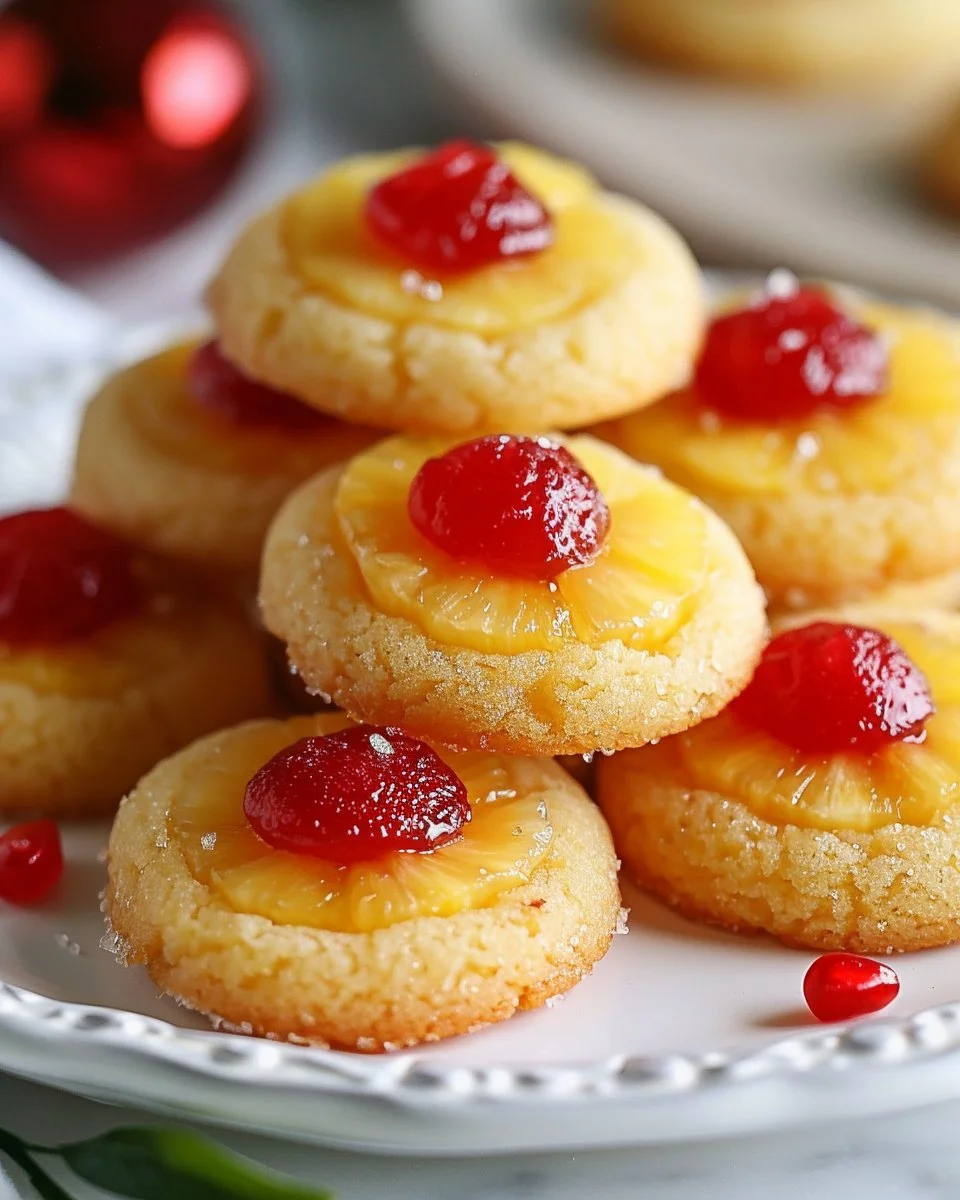 Pineapple Upside Down Sugar Cookies That Delight Every Bite 2 Pineapple Upside Down Sugar Cookies That Delight Every Bite