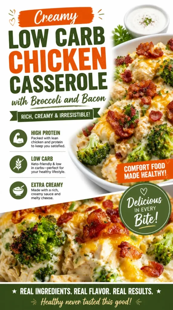 Creamy Low Carb Chicken Casserole with Broccoli and Bacon 3 creamy low carb chicken casserole with broccoli an 2026 05 22 002033 572x1024 1