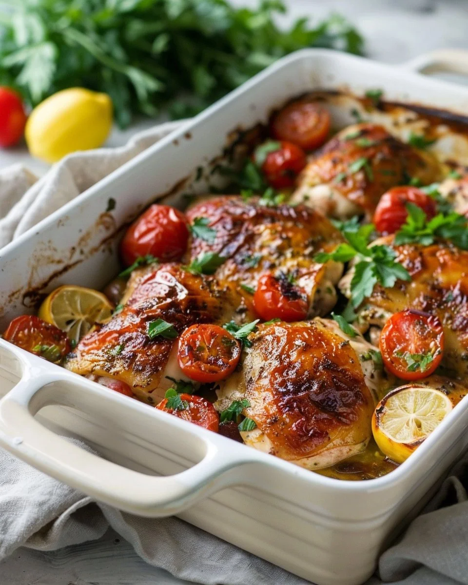 Greek Chicken Casserole 2 Greek Chicken Casserole