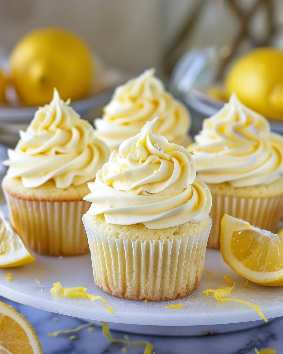 Heavenly Lemon Cream Cheese Cupcakes 2 Heavenly Lemon Cream Cheese Cupcakes